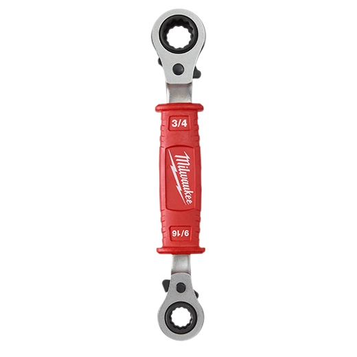 Milwaukee Lineman’s 4in1 Insulated Ratcheting Box Wrench | 48-22-9212