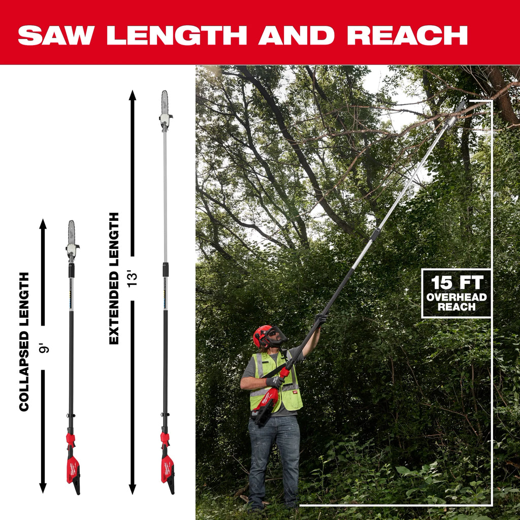 Milwaukee M18 FUEL Telescoping Pole Saw Kit | 3013-21