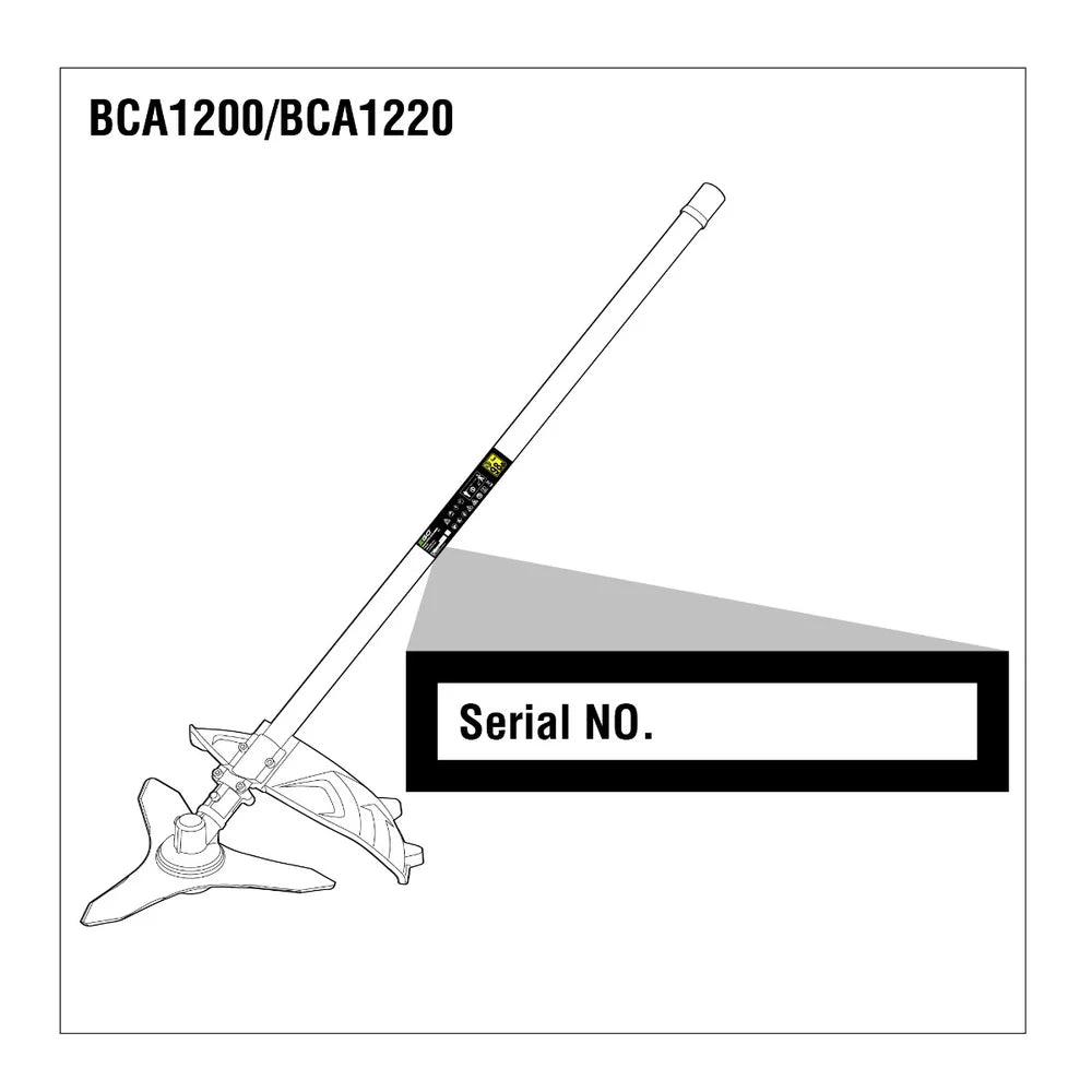 EGO Power+ BCA1220 12” Brush Cutter Attachment