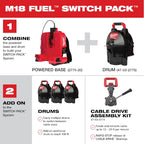 M18 FUEL™ SWITCH PACK™ Sectional Drum Machine