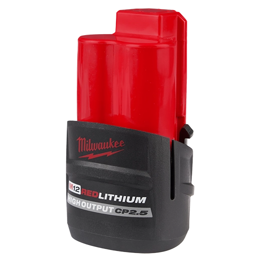 Milwaukee M12 REDLITHIUM HIGH OUTPUT CP2.5 Battery Pack | 48-11-2425
