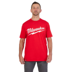 Milwaukee Heavy Duty Tee - Short Sleeve Logo Red L | 607R-L