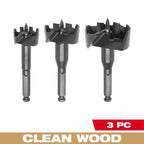Milwaukee 3-Piece Plumbers' Selfeed Bit Kit | 49-22-0030