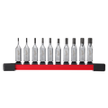 Milwaukee 10-Piece 1/4" Drive Hex Bit Socket Set - SAE | 48-22-9540
