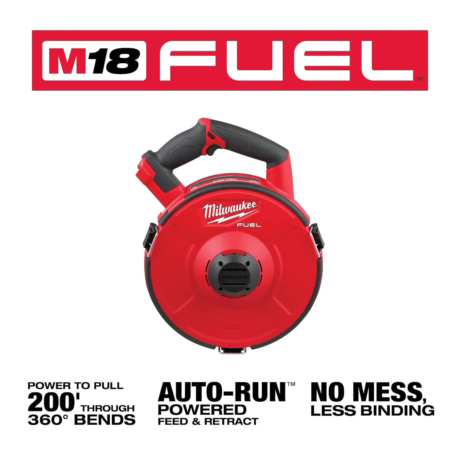 M18 FUEL™ ANGLER™ Pulling Fish Tape Powered Base