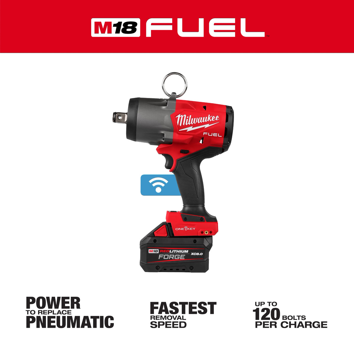 M18 FUEL™ 3/4" High Torque Impact Wrench w/ ONE-KEY™