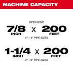 M18 FUEL™ Sewer Sectional Machine w/ CABLE-DRIVE™ Kit
