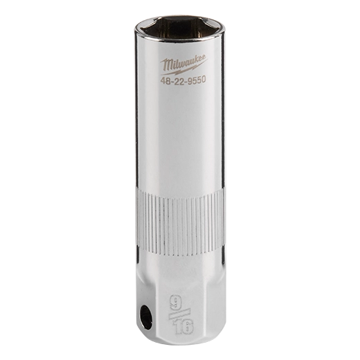 Milwaukee 3/8" Drive 9/16" Spark Plug Socket | 48-22-9550
