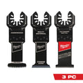 3 PC Universal Fit Oscillating Multi-Tool Blade Set