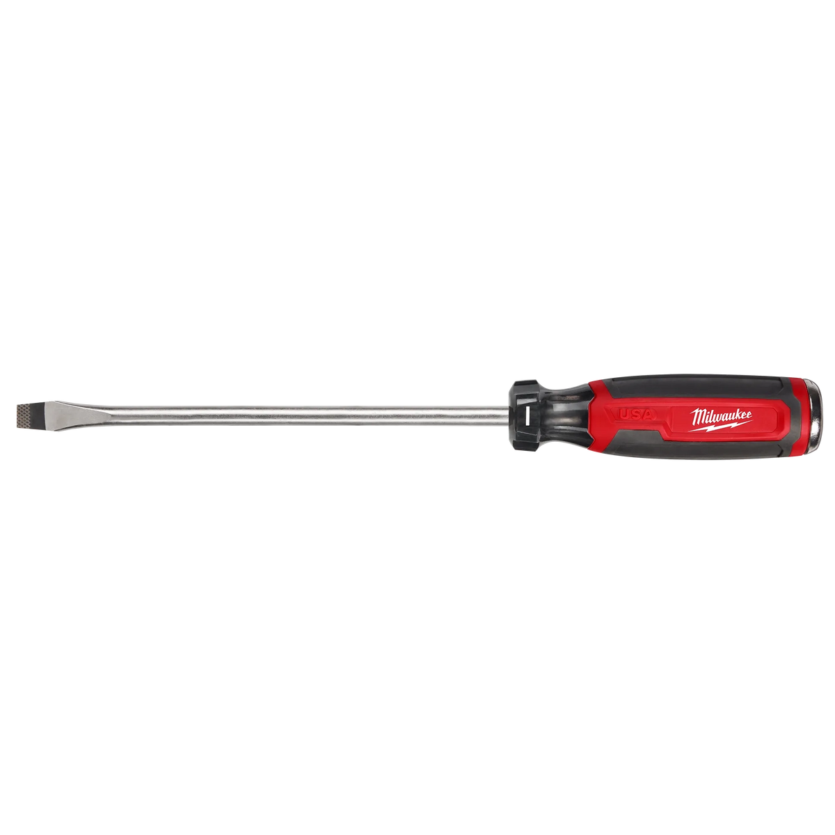 Milwaukee 3/8" Slotted 8" Cushion Grip Demolition Screwdriver (USA) | MT210