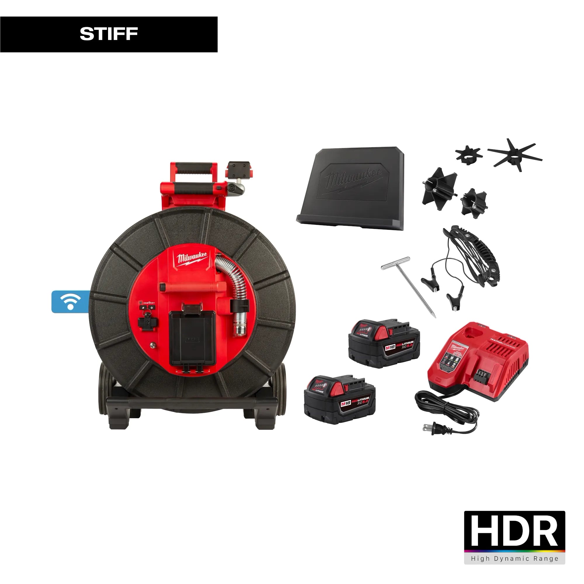 M18™ 200’ Stiff Modular Pipeline Inspection System