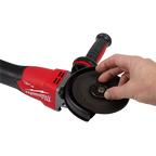 M18 FUEL 5" Flathead Braking Grinder, Slide Switch Lock-On