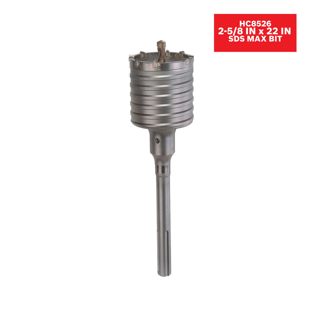 Bosch HC8526 2-5/8 In. x 22 In. SDS-max Rotary Hammer Core Bit