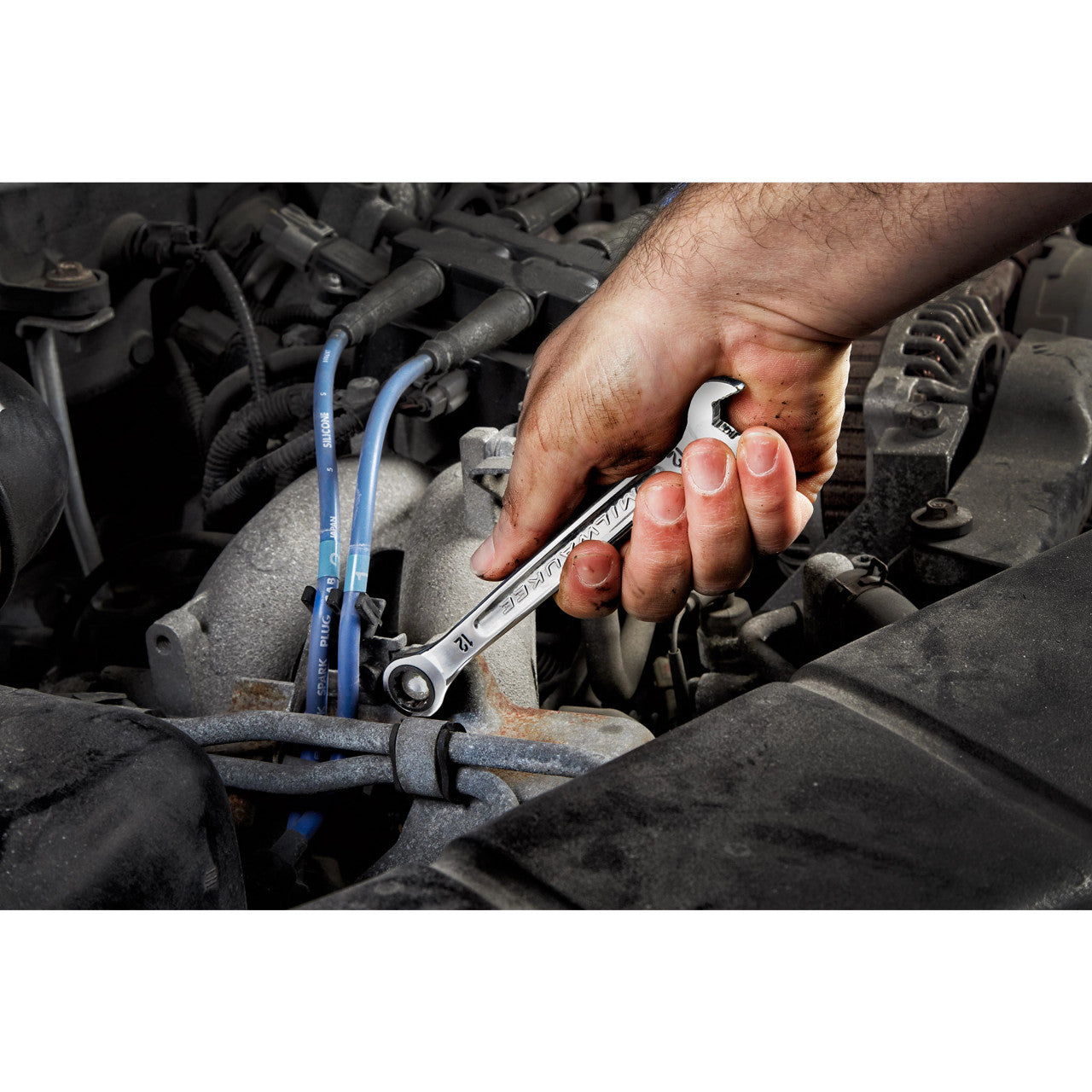 15pc. SAE Ratcheting Combination Wrench Set with Tray for PACKOUT™ Drawers