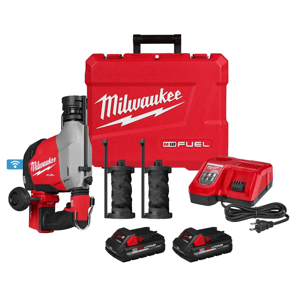 Milwaukee M18 FUEL Overhead Rotary Hammer with  Integrated Dust Extraction | 3311-22