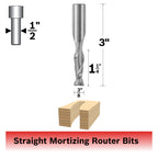 Bosch 85913M 3/8 In. x 1-1/4 In. Solid Carbide 2-Flute Upcut Spiral Bit