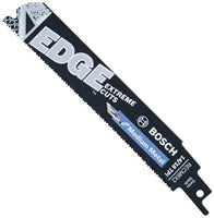 Bosch RECM6X2 5 pc. 6 In. 14/18 TPI Edge Reciprocating Saw Blades for Medium Metal