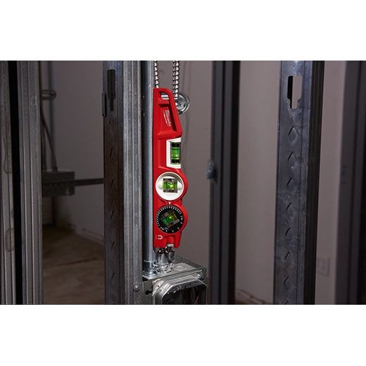 10" Die cast Torpedo Level with 360 Degree Locking Vial