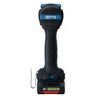 Bosch GDS18V-330CB25 18V Brushless Connected-Ready 1/2 In. Mid-Torque Impact Wrench Kit with Friction Ring and Thru-Hole and (2) CORE18V 4 Ah Advanced Power Batteries