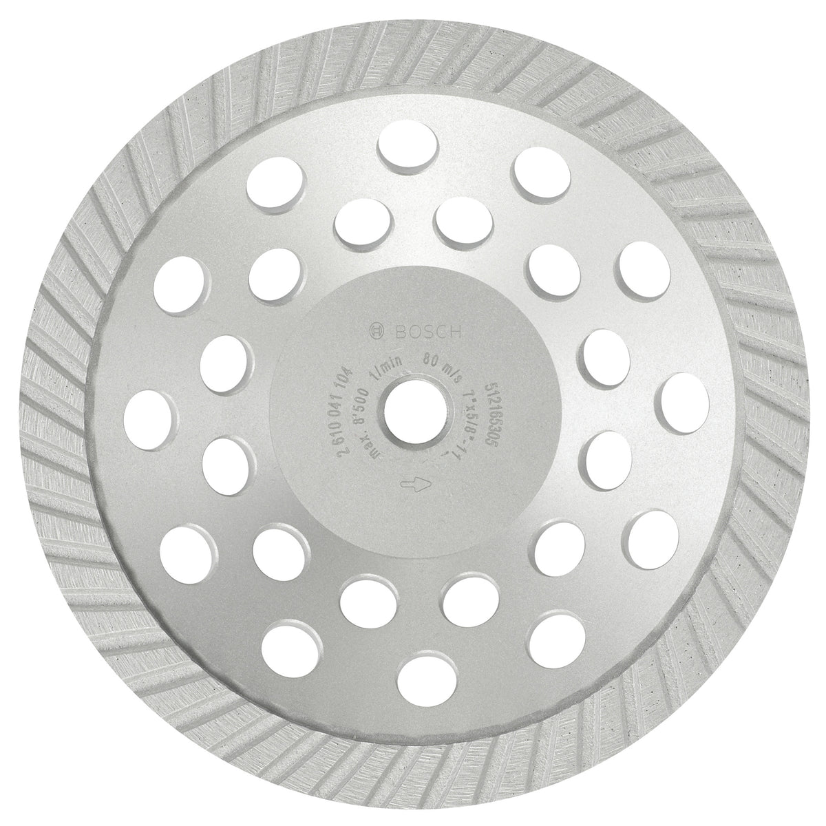 Bosch DTS0701 7 In. Turbo Diamond Cup Wheel