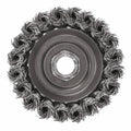 Bosch WB509 3 In. Wheel Dia. 5/8 In.-11 Arbor Carbon Steel Knotted Wire Single Row Cup Brush