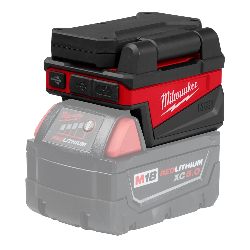 Milwaukee M18 ROVER Compact Folding Flood Light with  USB Charging | 2359-20