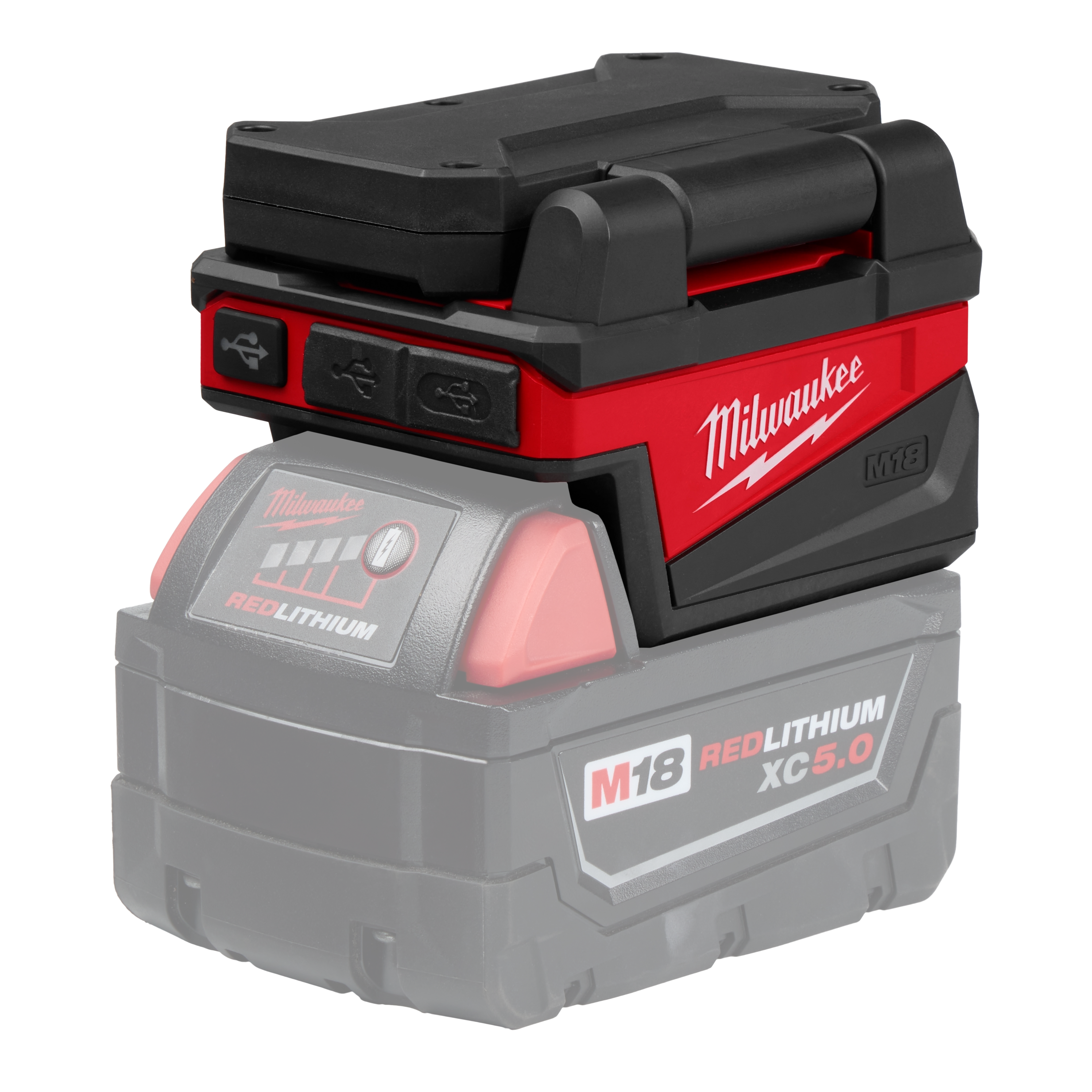 M18™ ROVER™ Compact Folding Flood Light w/ USB Charging