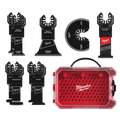 Milwaukee 9-Piece Universal Fit Oscillating Multi-Tool Blade Set | 49-10-9113