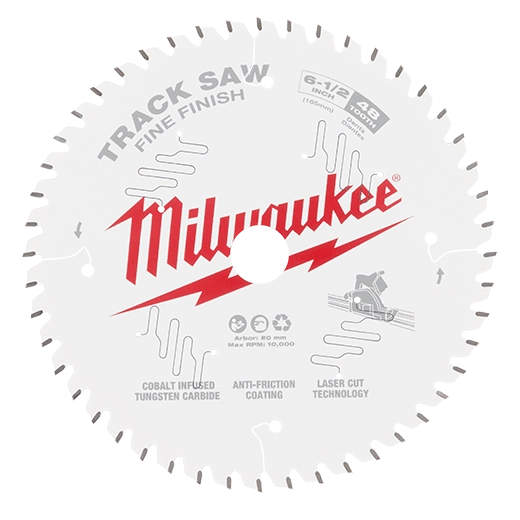 Milwaukee 6-1/2" 48T Fine Finish Track Saw Blade | 48-40-0627