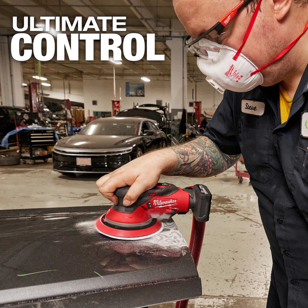 Milwaukee M12 FUEL 6" Random Orbital Sander – Configuration Options