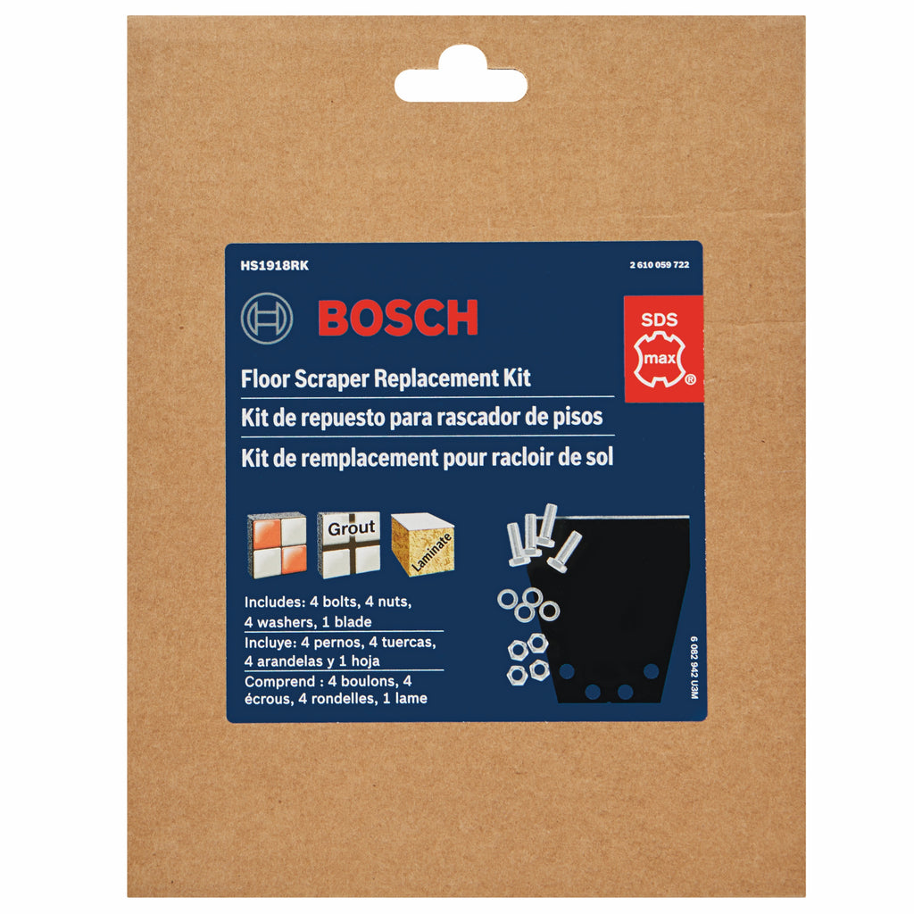 Bosch HS1918RK SDS-max Floor Scraper Replacement Kit