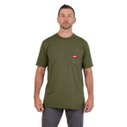 Milwaukee GRIDIRON Pocket T-Shirt - Short Sleeve - Green