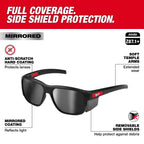 Full Frame Safety Glasses with Removable Side Shields
