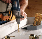 Bosch TI2135 1/8 In. x 2-3/4 In. Titanium Nitride Coated Drill Bit