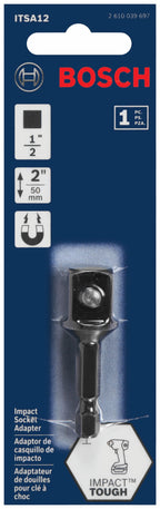 Bosch ITSA12 Impact Tough 1/2 In. Socket Adapter