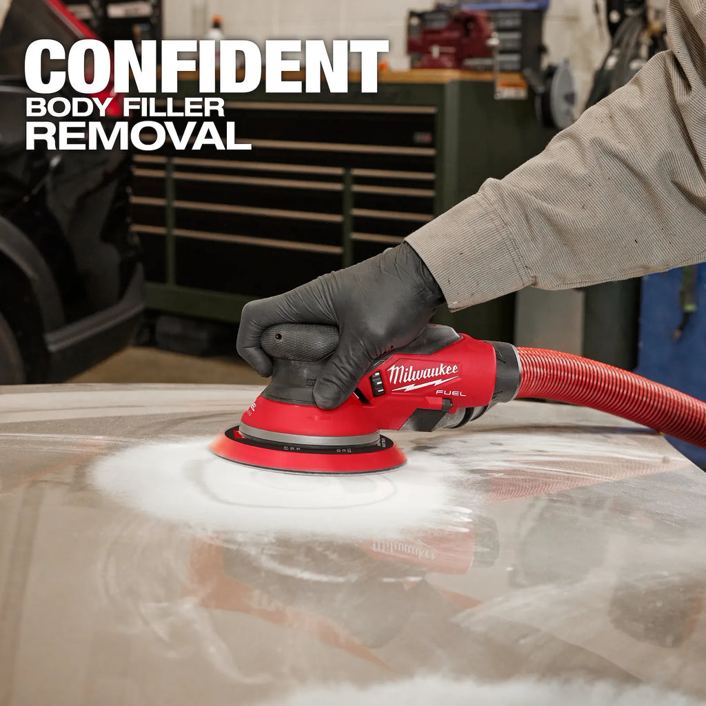 Milwaukee M12 FUEL 6" Random Orbital Sander – Configuration Options