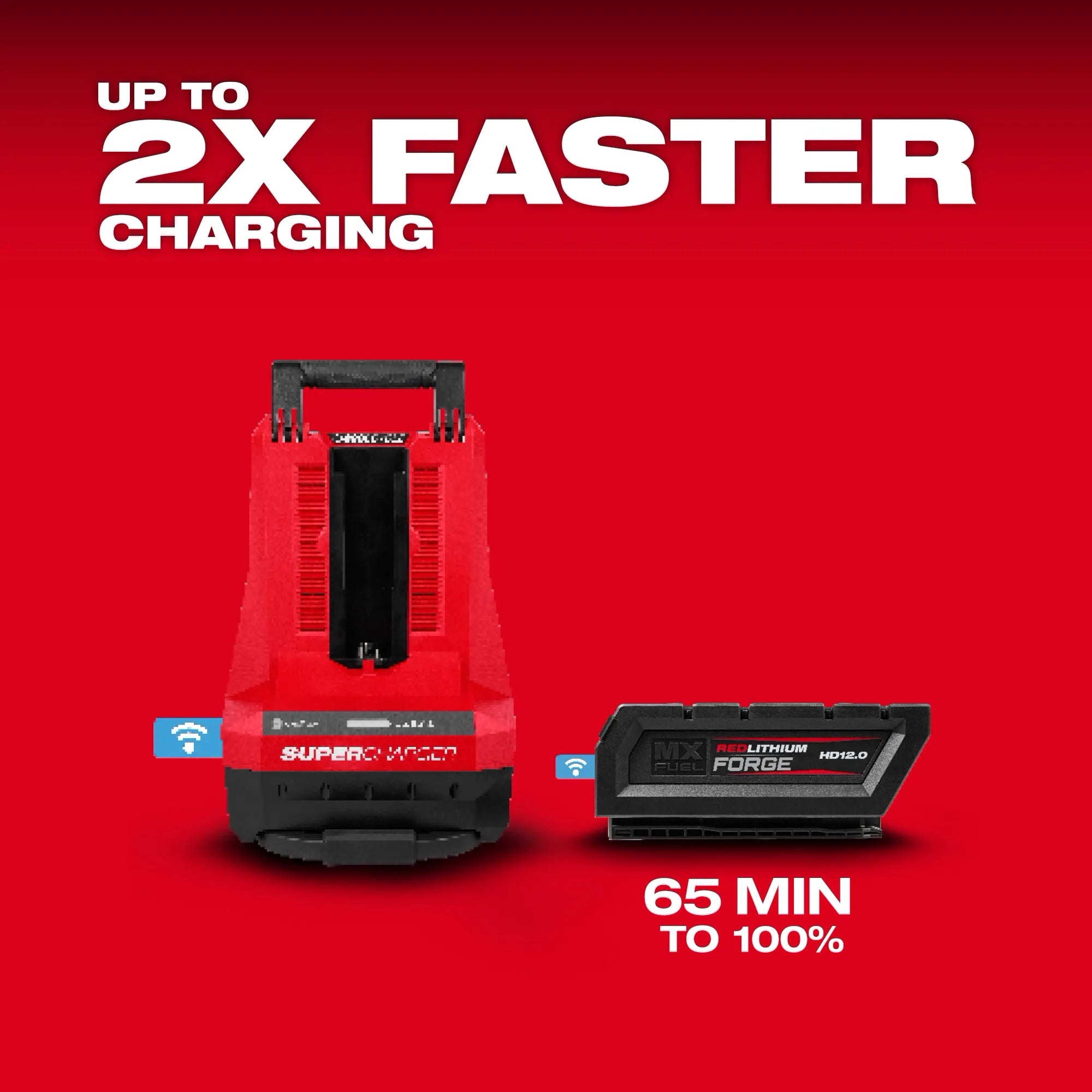 MX FUEL™ Lithium-Ion High Demand (HD) 12.0 Ah REDLITHIUM FORGE Battery with Super Charger