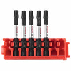 Bosch ITDT30205C 5 pc. Driven 2 In. Impact Torx #30 Power Bits with Clip for Custom Case System