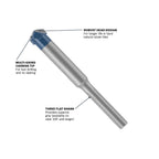 Bosch NS500 3/8 In. Natural Stone Tile Bit