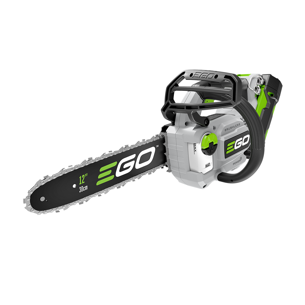 POWER+ 12" Compact Chain Saw with 2.5Ah Battery and 210W Charger