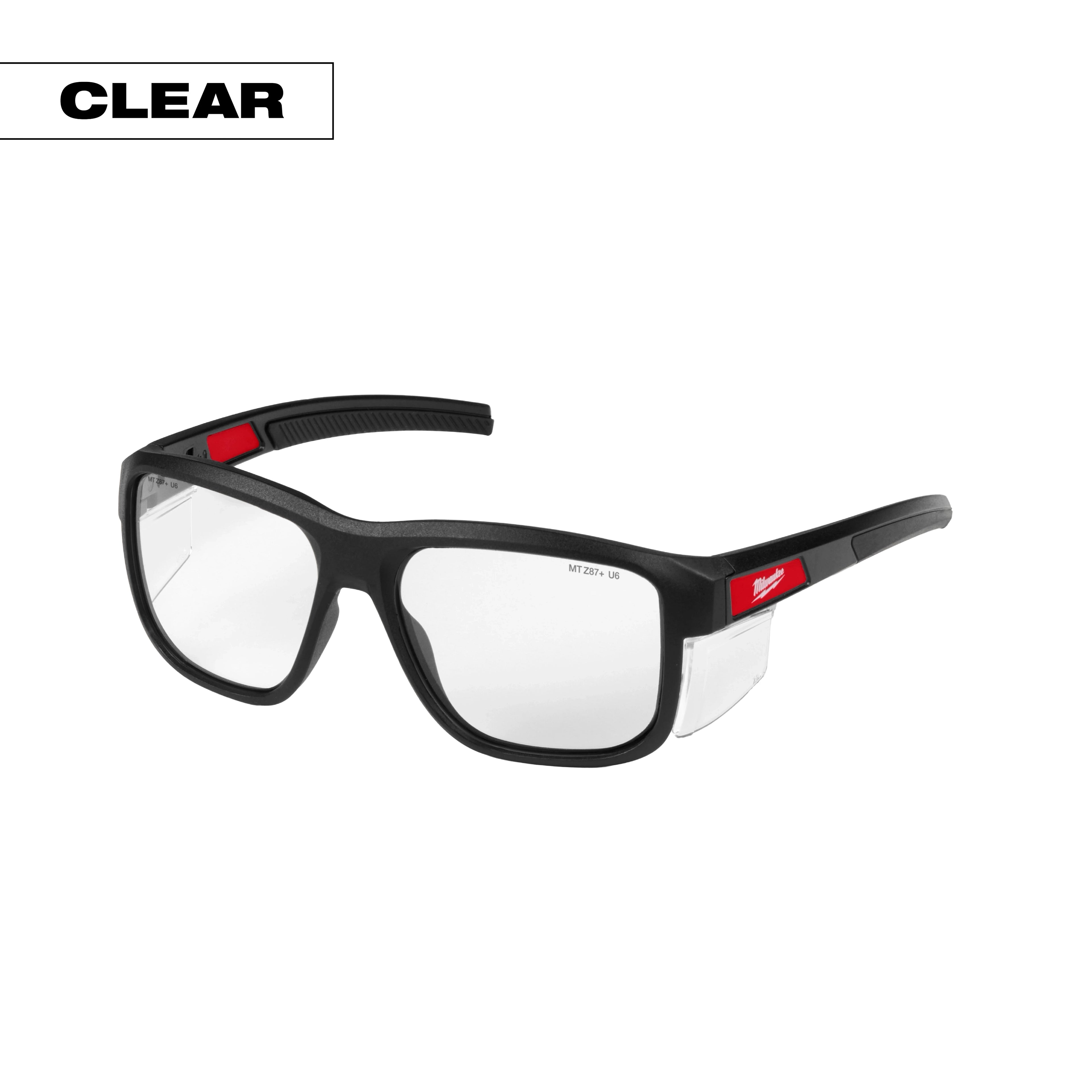 Full Frame Safety Glasses with Removable Side Shields