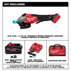 M18 FUEL™ 4-1/2"-6" Variable Speed Braking Grinder, Paddle Switch w/ ONE-KEY™