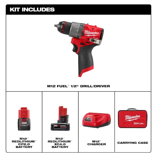 M12 FUEL™ 1/2" Drill/Driver