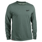 Milwaukee FREEFLEX Hybrid Work Tee - Long Sleeve - Dark Green