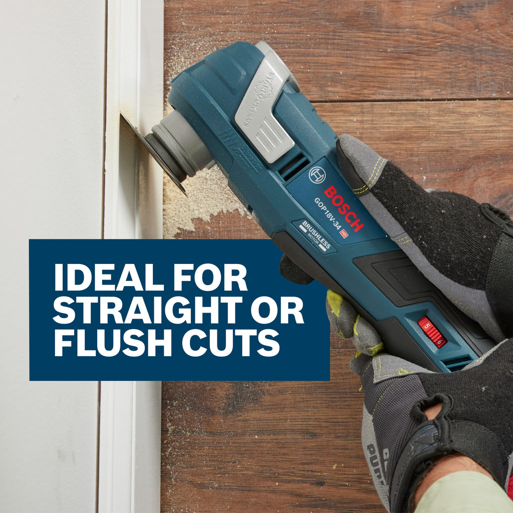 Bosch OSL312 3-1/2 In. Starlock Oscillating Multi Tool High-Carbon Steel Segmented Saw Blade