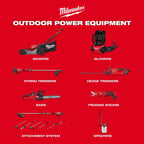 Milwaukee M18 FUEL Short Pole Hedge Trimmer – Configuration Options