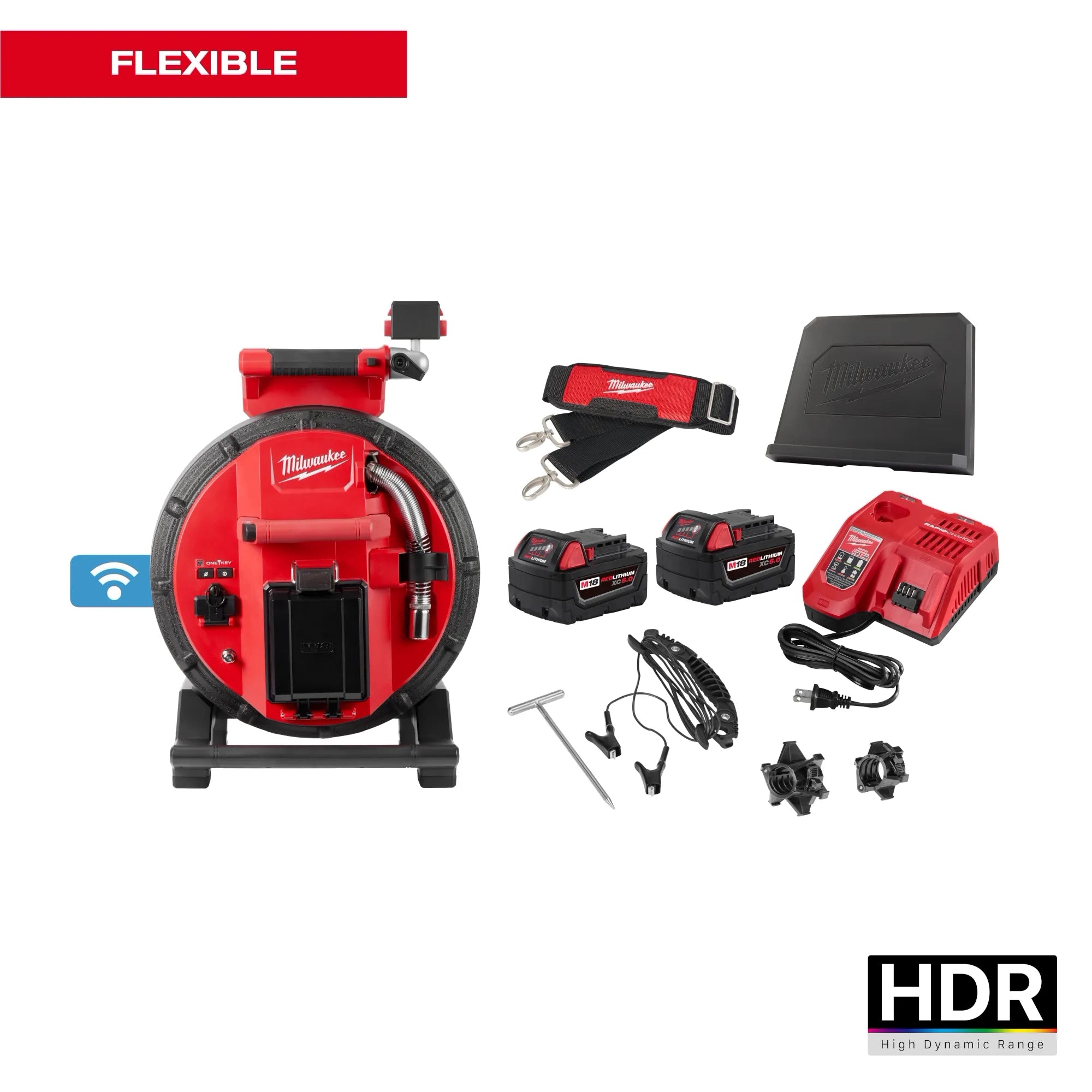 M18™ 100’ Flexible Modular Pipeline Inspection System