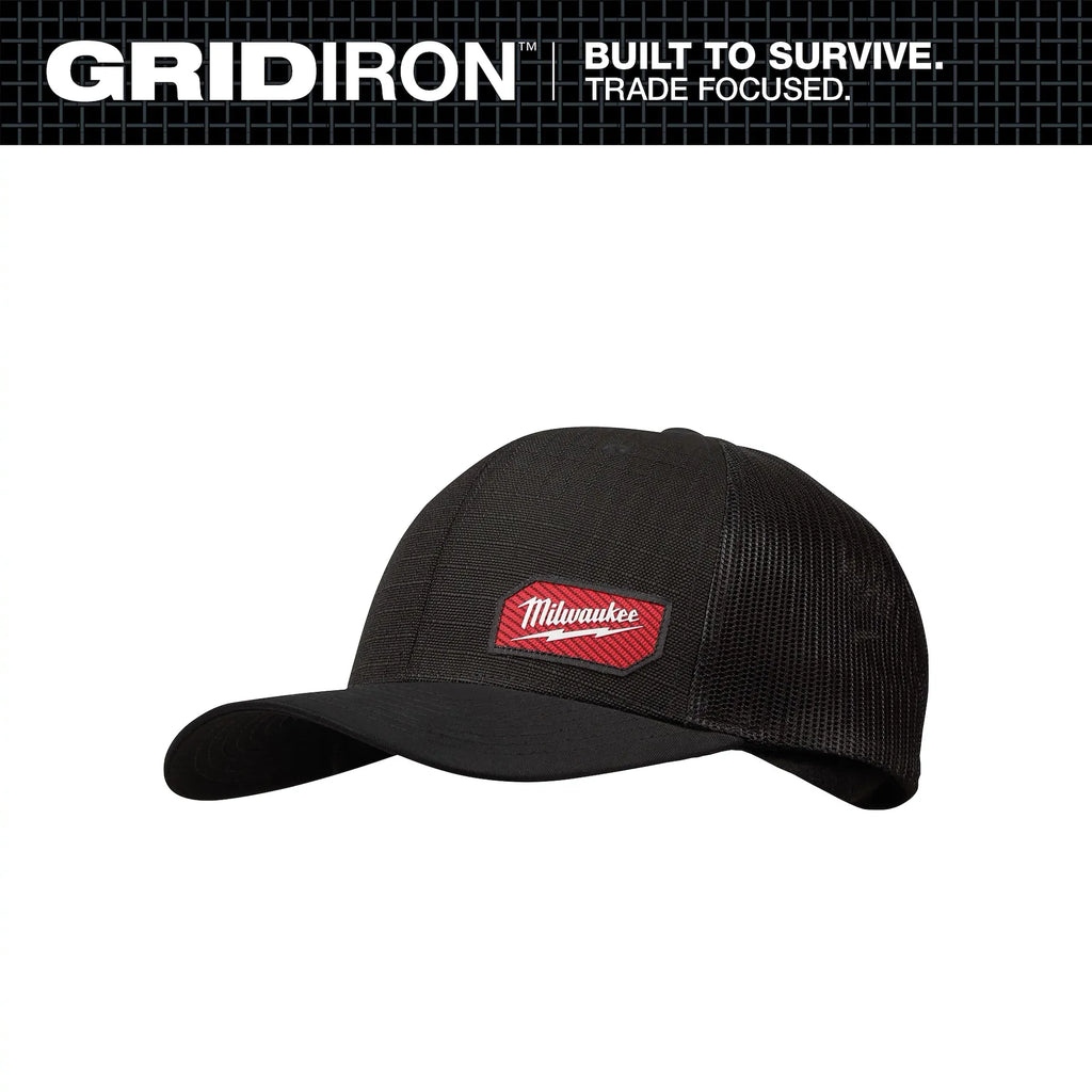 Milwaukee GRIDIRON Snapback Trucker Hat | – Configuration Options