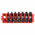 Bosch ITDTV107C 7 pc. Driven 1 In. Impact Torx Insert Bit Set with Clip for Custom Case System
