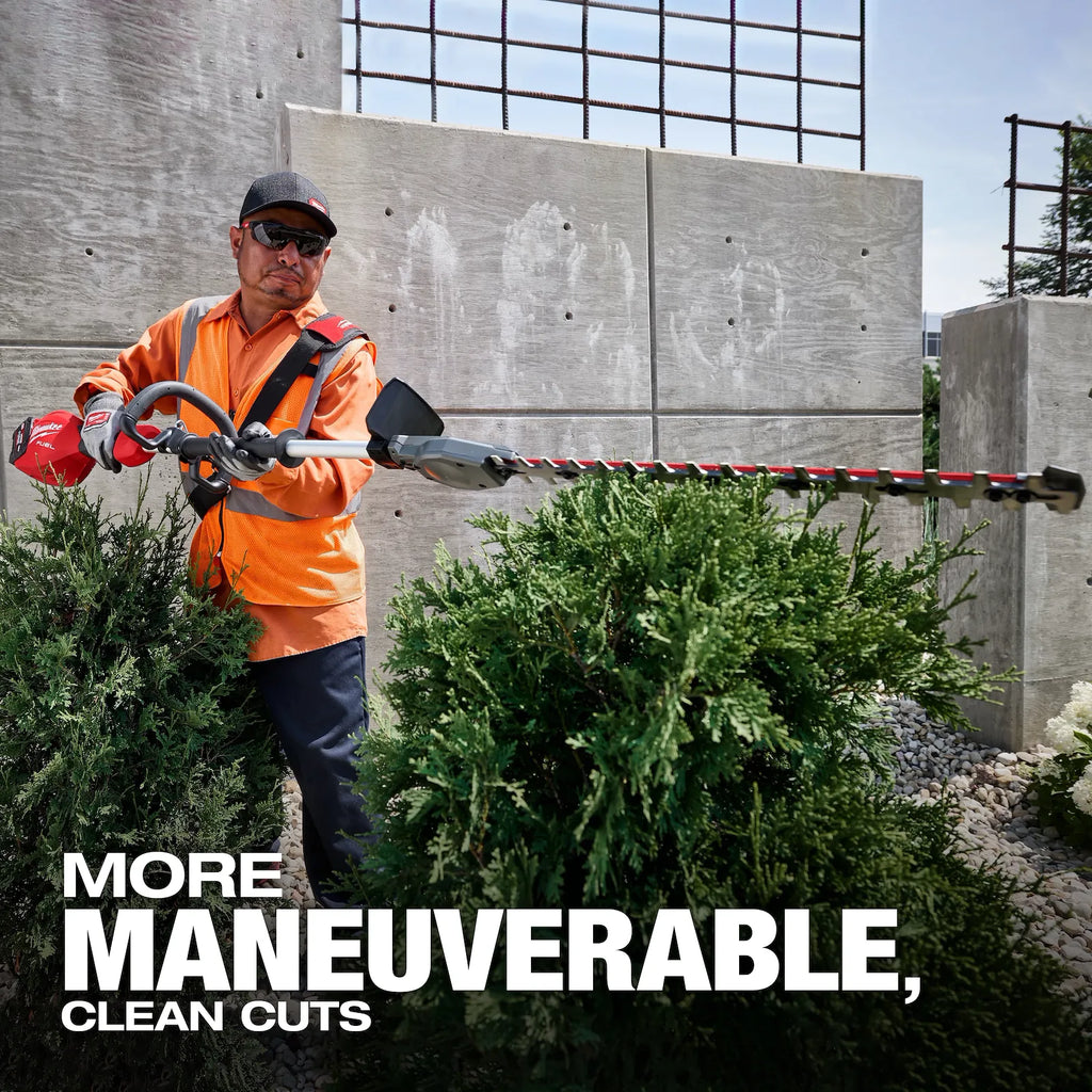 Milwaukee M18 FUEL Short Pole Hedge Trimmer – Configuration Options